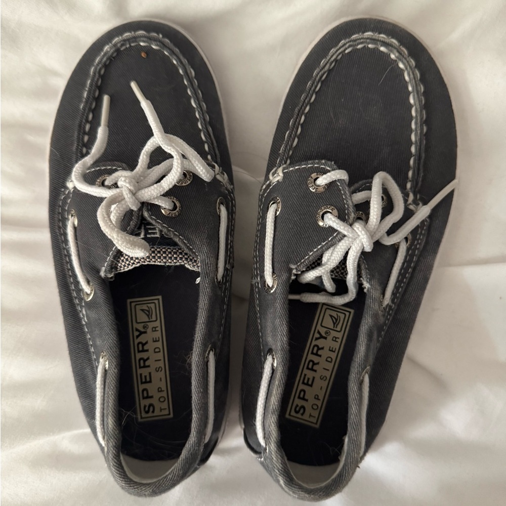 Sperry Kids Gray Boat Shoes